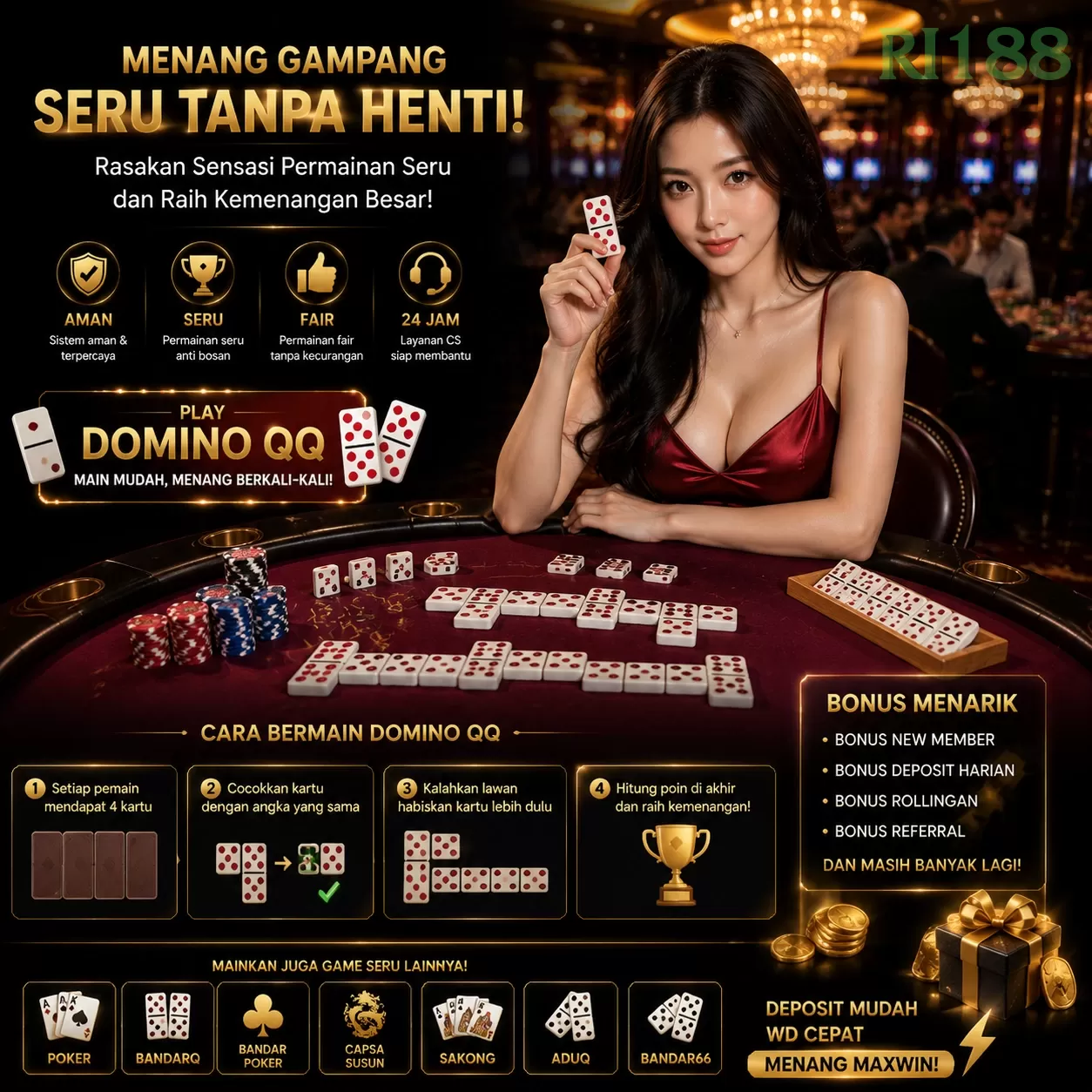 Main ri188w Menang Jackpot Besar